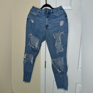 MISSGUIDED Mom Jeans!